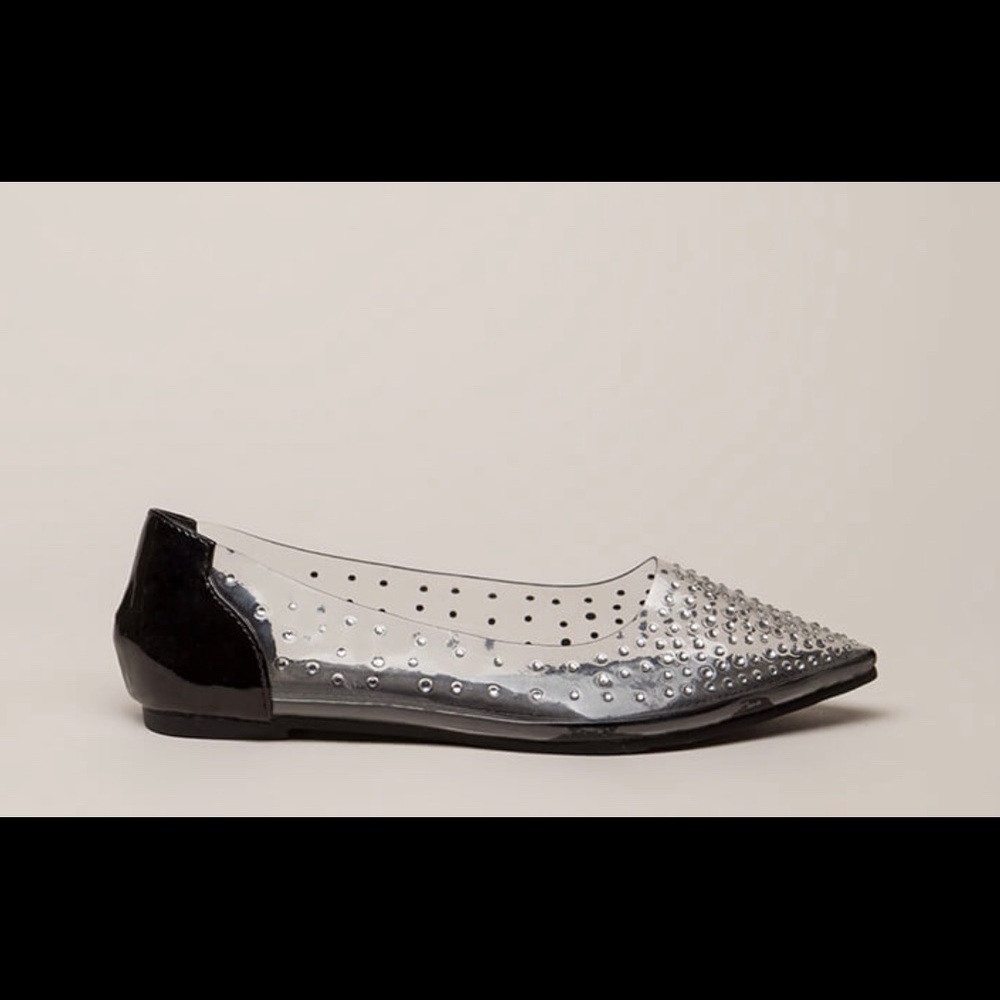 Jewel Clear Flats